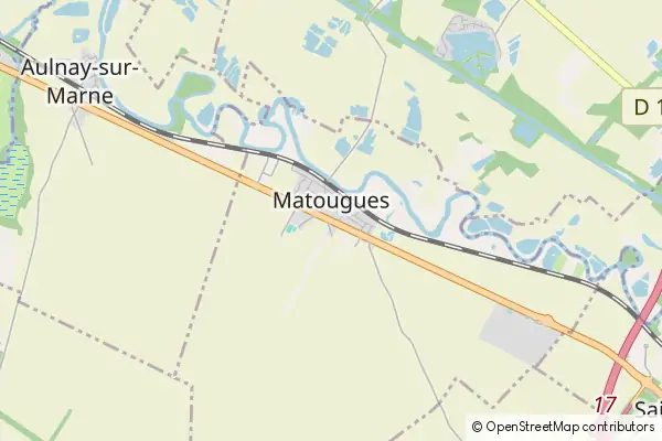 Mapa Matougues