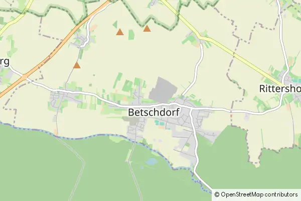 Mapa Betschdorf