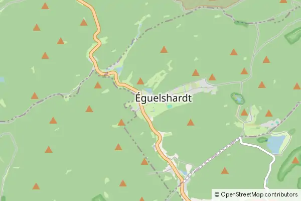 Mapa Éguelshardt