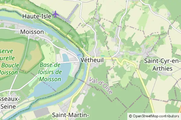 Mapa Vétheuil