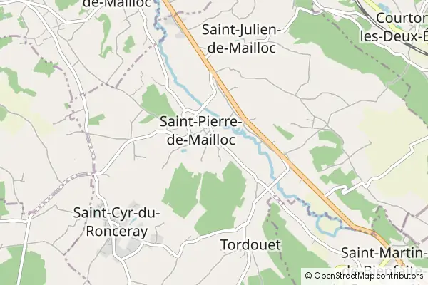 Mapa Saint-Pierre-de-Mailloc