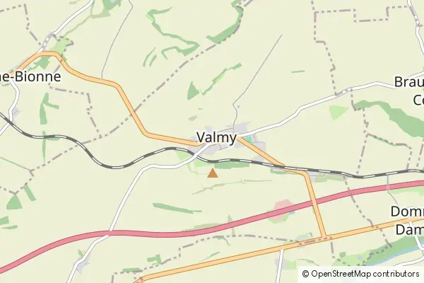 Mapa Valmy