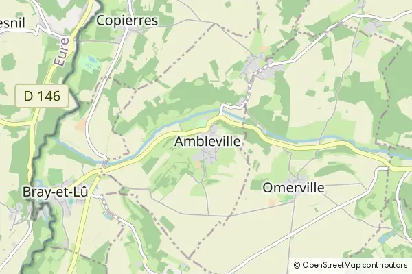 Mapa Ambleville