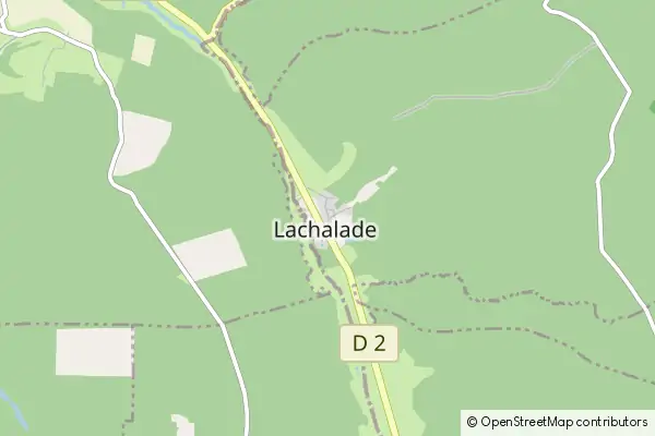 Mapa Lachalade