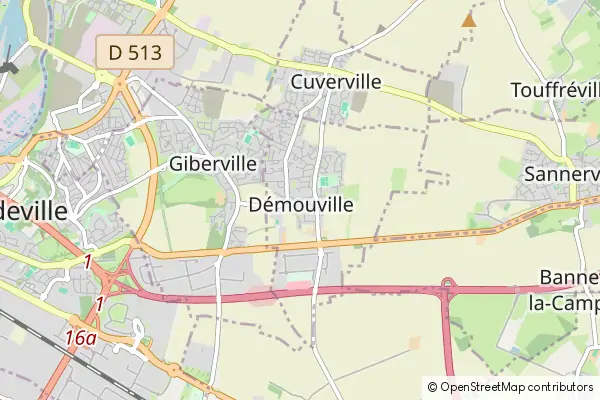 Mapa Démouville