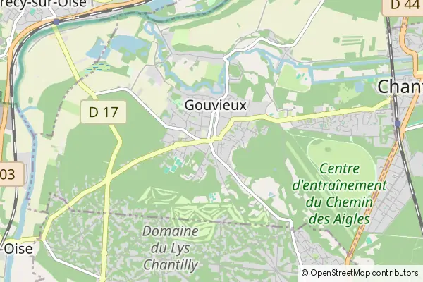 Mapa Gouvieux