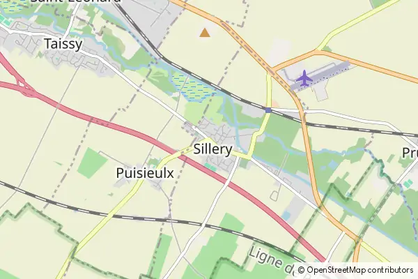 Mapa Sillery