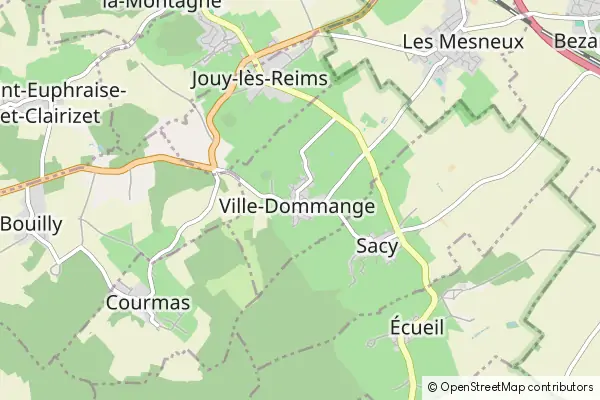 Mapa Ville-Dommange