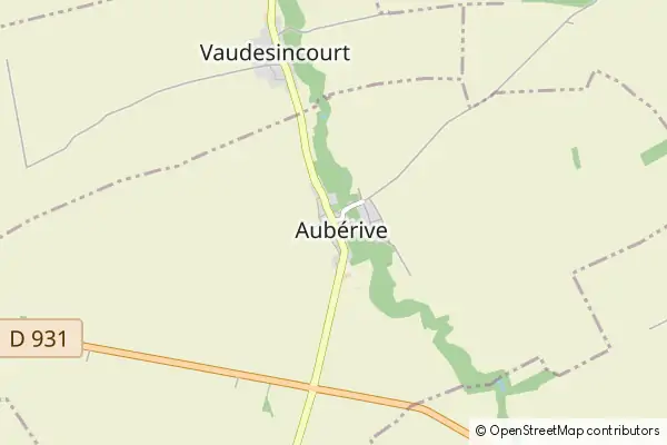 Mapa Aubérive