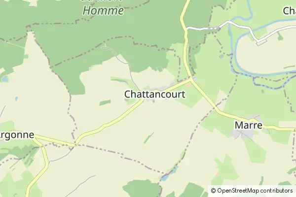 Mapa Chattancourt