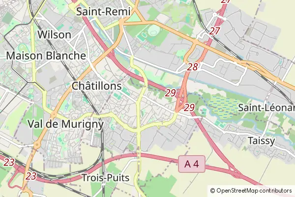 Mapa Cormontreuil