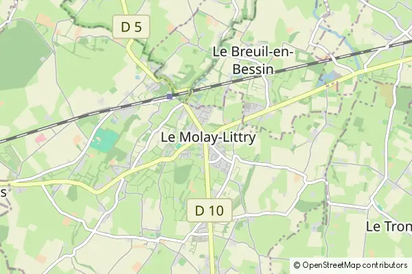 Mapa Le Molay-Littry