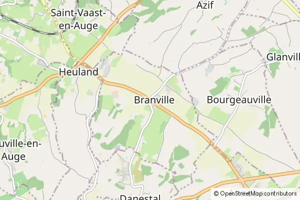 Mapa Branville