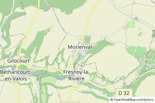 Mapa Morienval