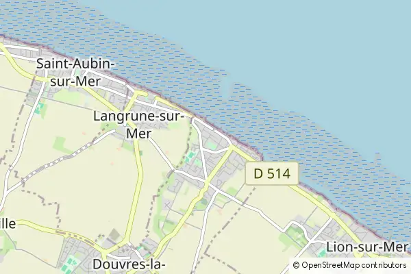 Mapa Luc-sur-Mer