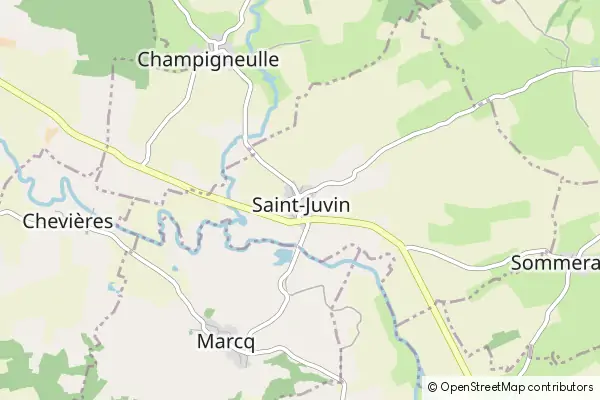 Mapa Saint-Juvin