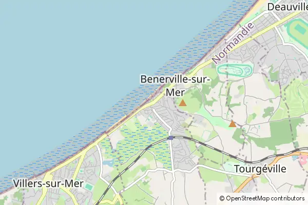 Mapa Blonville sur Mer