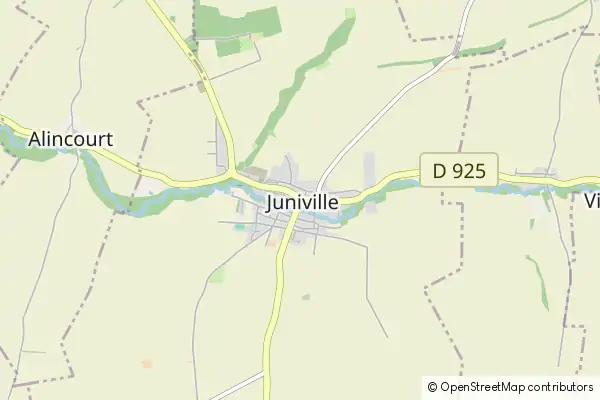 Mapa Juniville