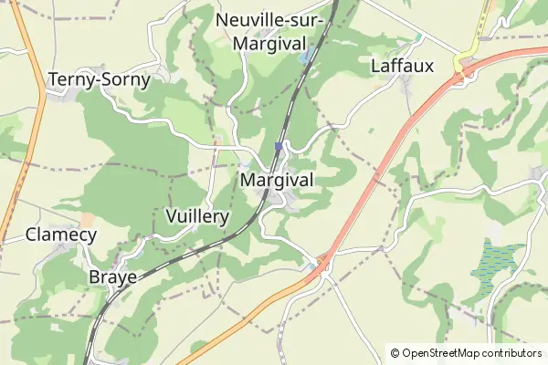 Mapa Margival