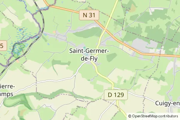 Mapa Saint-Germer-de-Fly