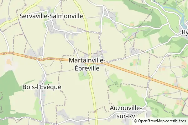 Mapa Martainville-Épreville