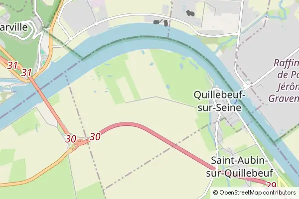 Mapa Quillebeuf-sur-Seine