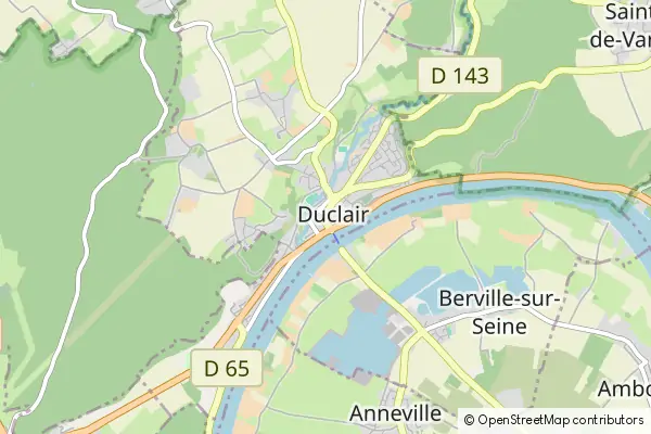 Mapa Duclair