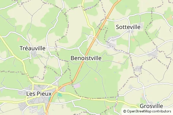 Mapa Benoîtville