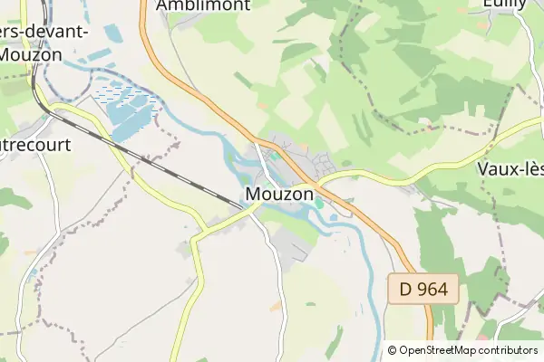 Mapa Mouzon