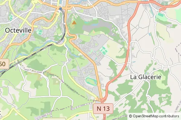 Mapa La Glacerie