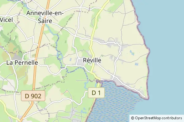 Mapa Réville