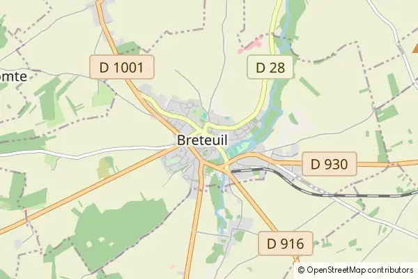 Mapa Breteuil