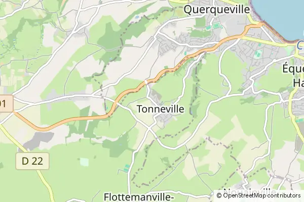 Mapa Tonneville