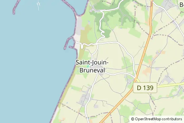 Mapa Saint-Jouin-Bruneval