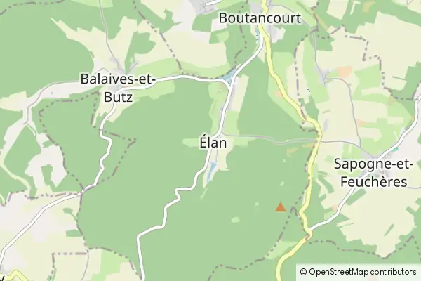 Mapa Elan