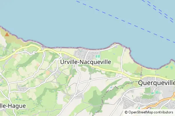 Mapa Urville-Nacqueville