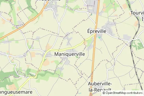 Mapa Maniquerville