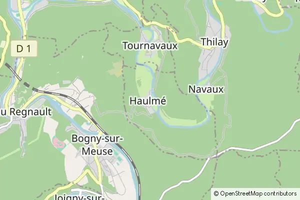 Mapa Haulmé