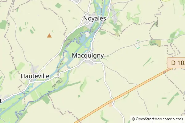 Mapa Macquigny