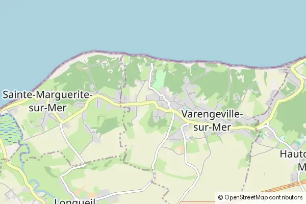 Mapa Varengeville-sur-Mer