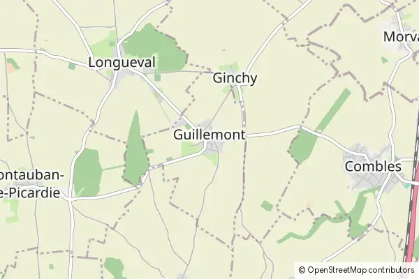 Mapa Guillemont