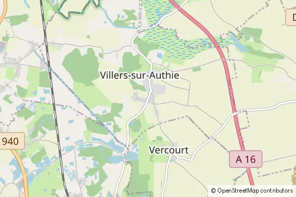 Mapa Villers-sur-Authie