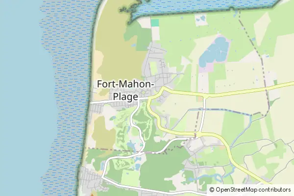 Mapa Fort-Mahon-Plage