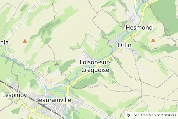 Mapa Loison-sur-Créquoise