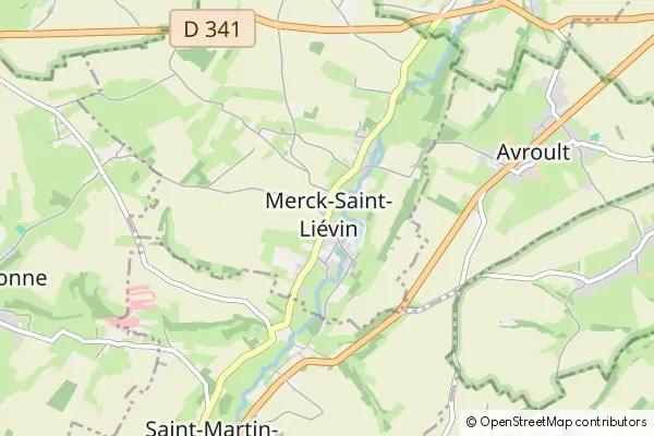 Mapa Merck-Saint-Liévin