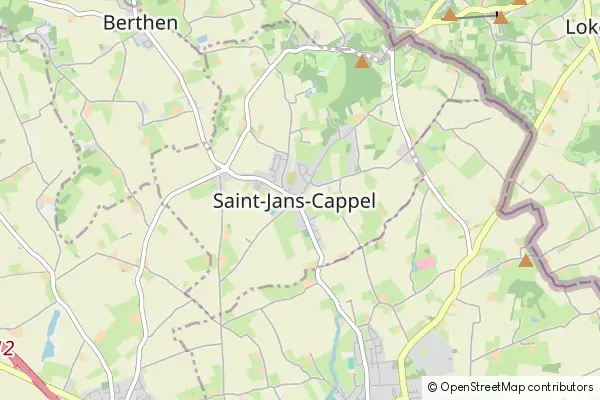 Mapa Saint-Jans-Cappel