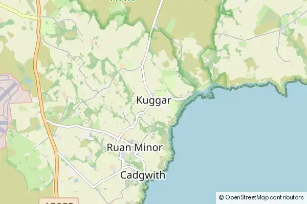 Mapa Kuggar