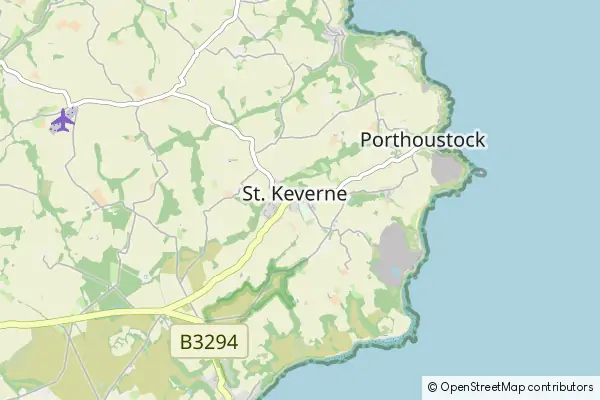 Mapa St Keverne