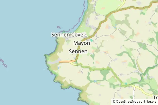 Mapa Sennen