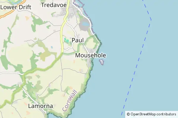 Mapa Mousehole